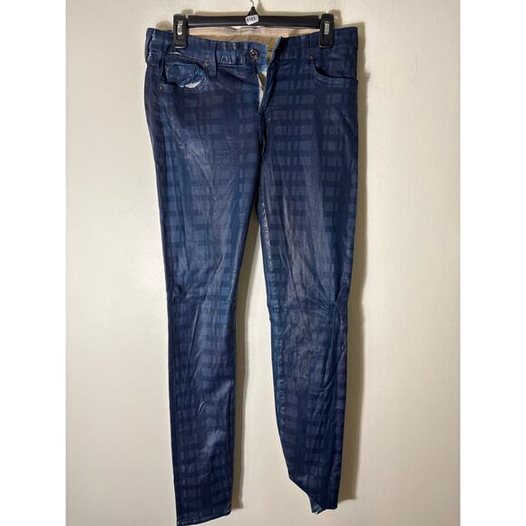 7 For All Mankind The Skinny Jeans Sz 30 - Picture 1 of 3